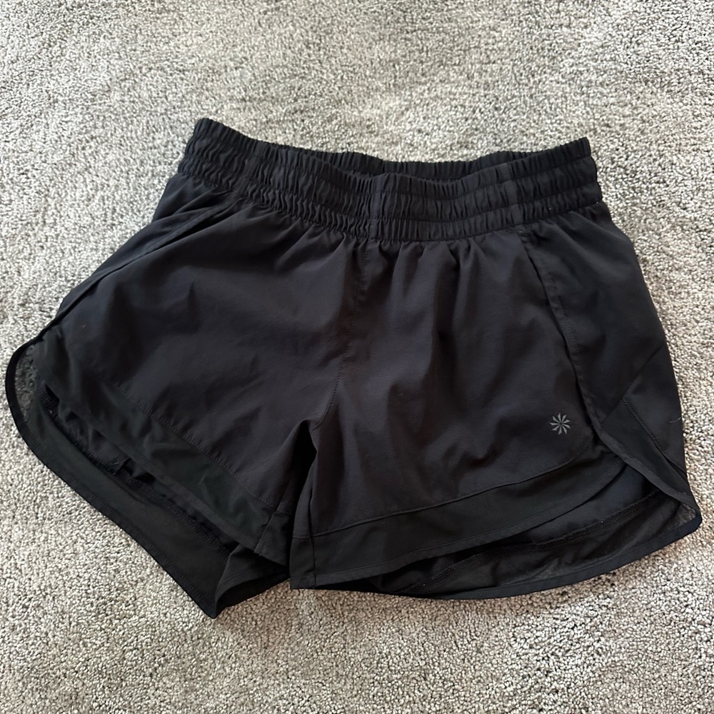 Athleta Mesh Racer Run Short 4